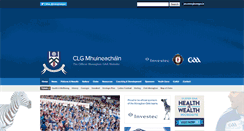 Desktop Screenshot of monaghangaa.ie